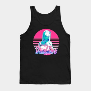 Darling in the Franxx Synthwave Aesthetic Edit Tank Top